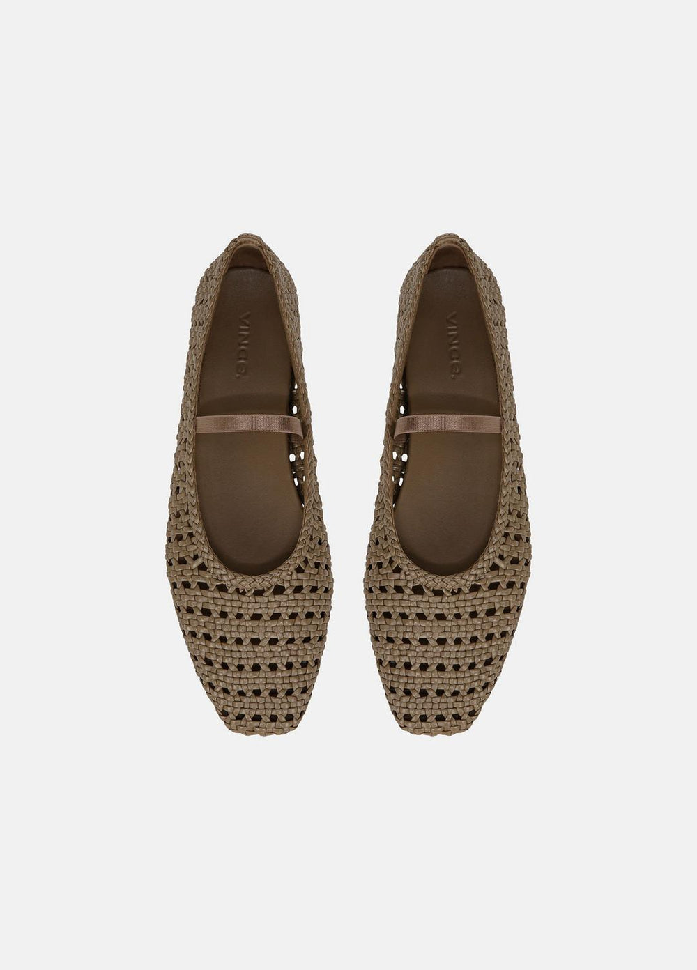 Vivian Leather Mary Jane Flat in Shoes - SAND SHELL | VINCE Sale