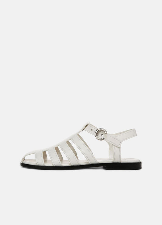 Melina Leather Fisherman Sandal in Shoes - MILK | VINCE Sale
