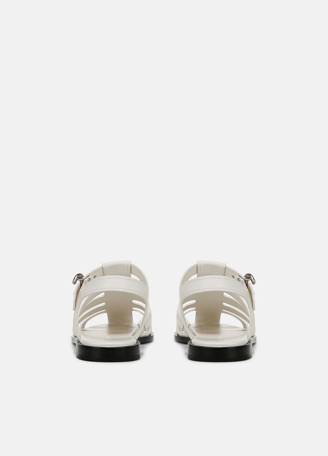 Melina Leather Fisherman Sandal in Shoes - MILK | VINCE Sale