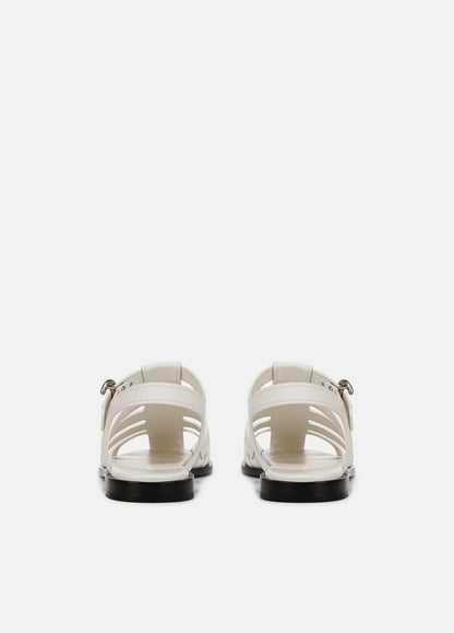 Melina Leather Fisherman Sandal in Shoes - MILK | VINCE Sale