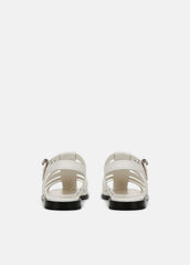 Melina Leather Fisherman Sandal in Shoes - MILK | VINCE Sale
