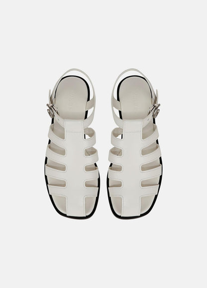 Melina Leather Fisherman Sandal in Shoes - MILK | VINCE Sale