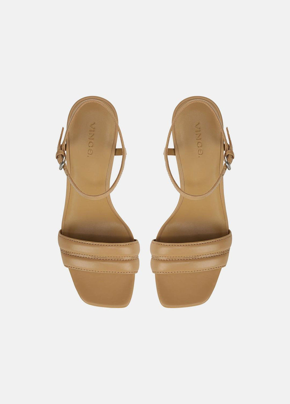 Prema Leather Wedge Sandal in Shoes - LIGHT SABLE | VINCE Sale