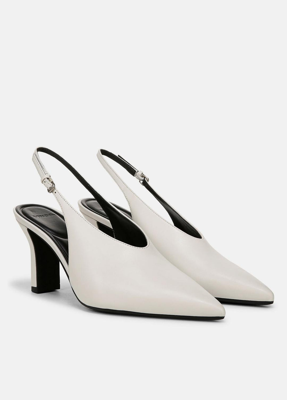 Devi Leather Slingback Pump in Shoes - MILK | VINCE Sale