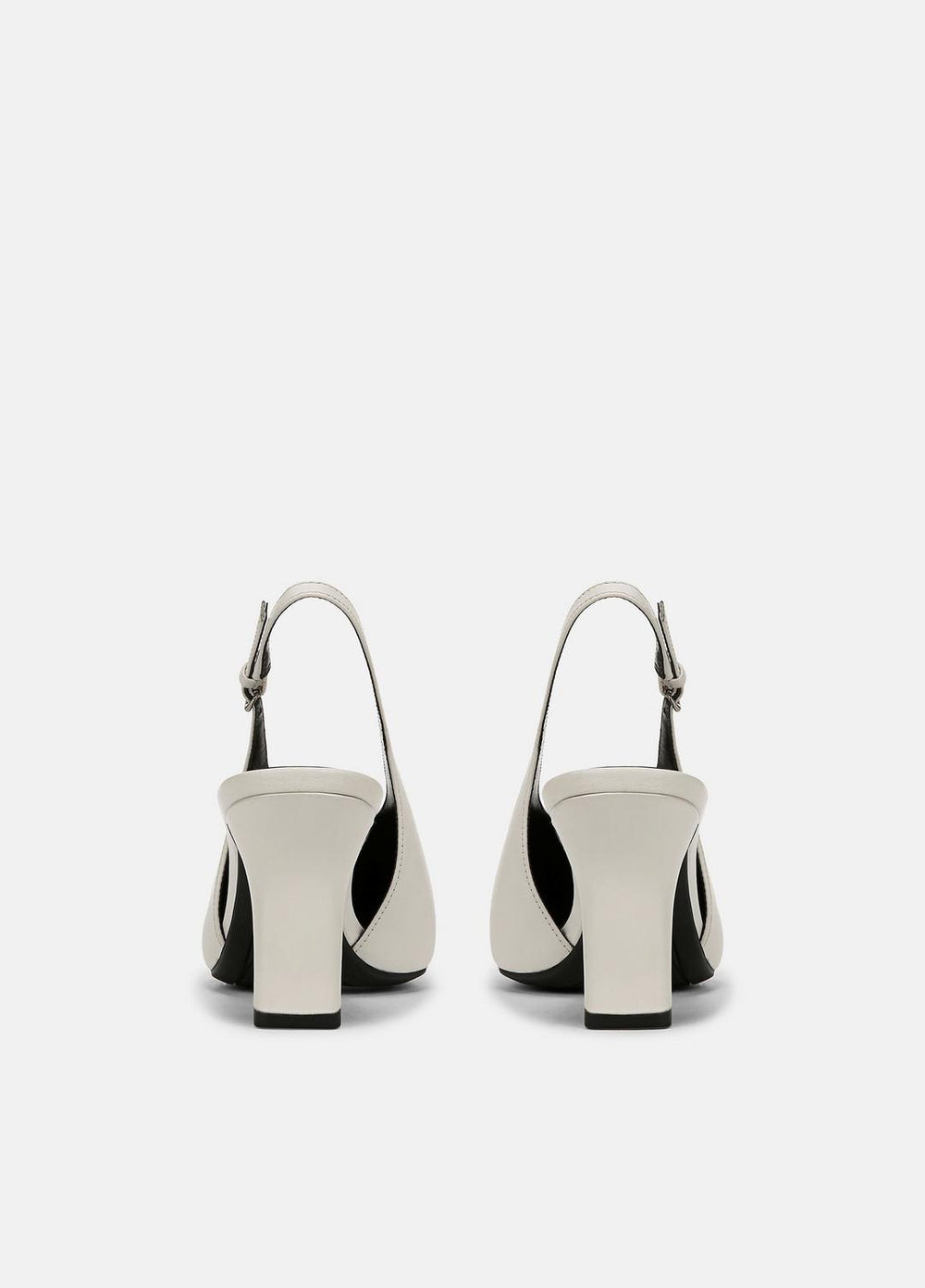 Devi Leather Slingback Pump in Shoes - MILK | VINCE Sale