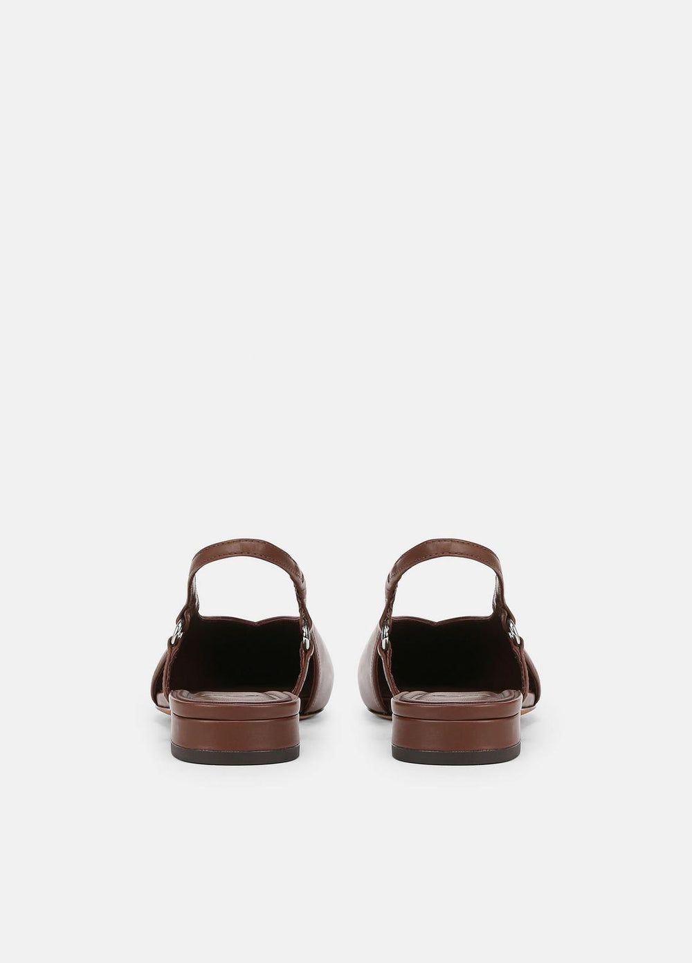 Ines Leather Slingback Flat in Shoes - COFFEE | VINCE Sale
