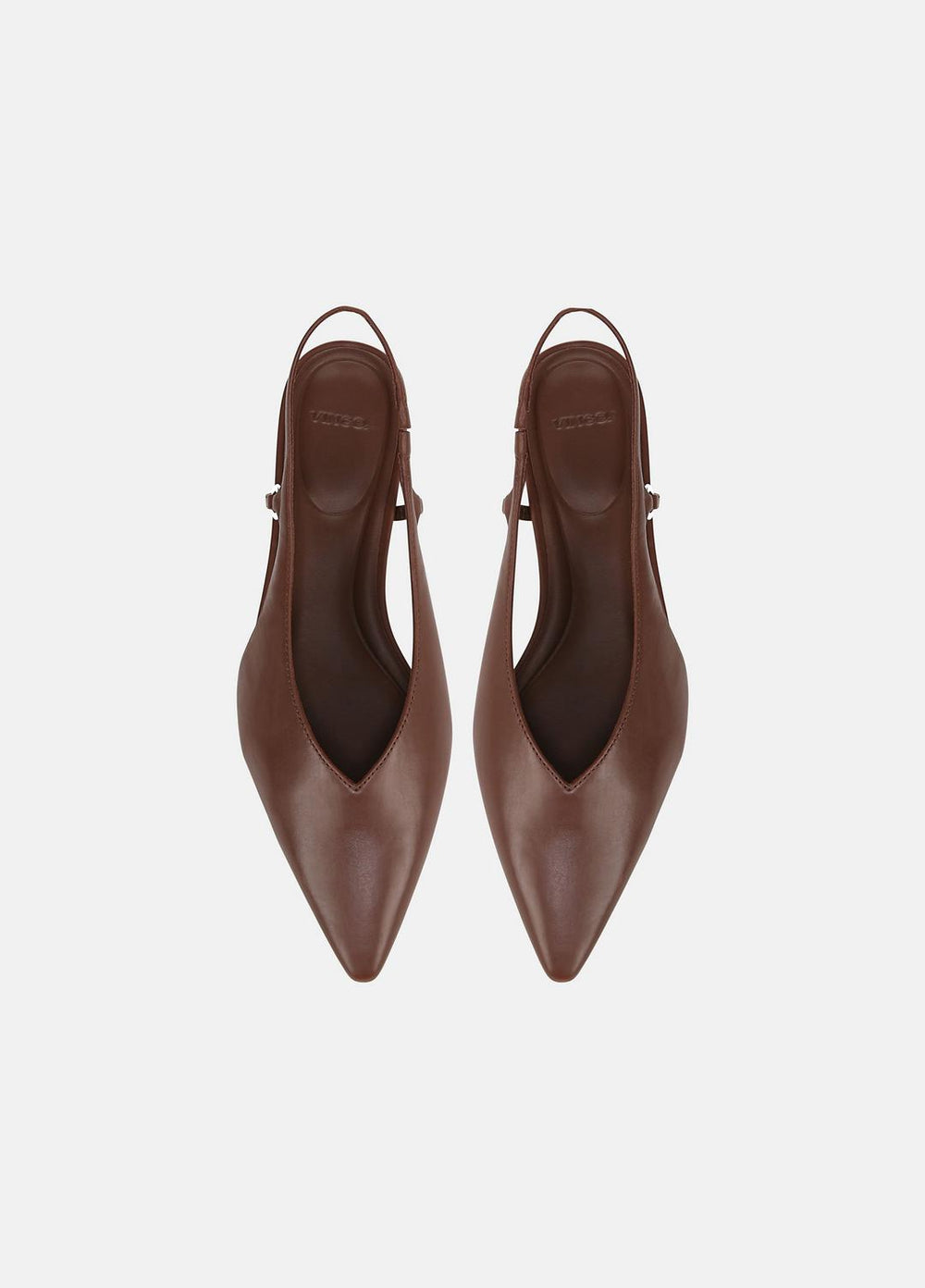 Ines Leather Slingback Flat in Shoes - COFFEE | VINCE Sale