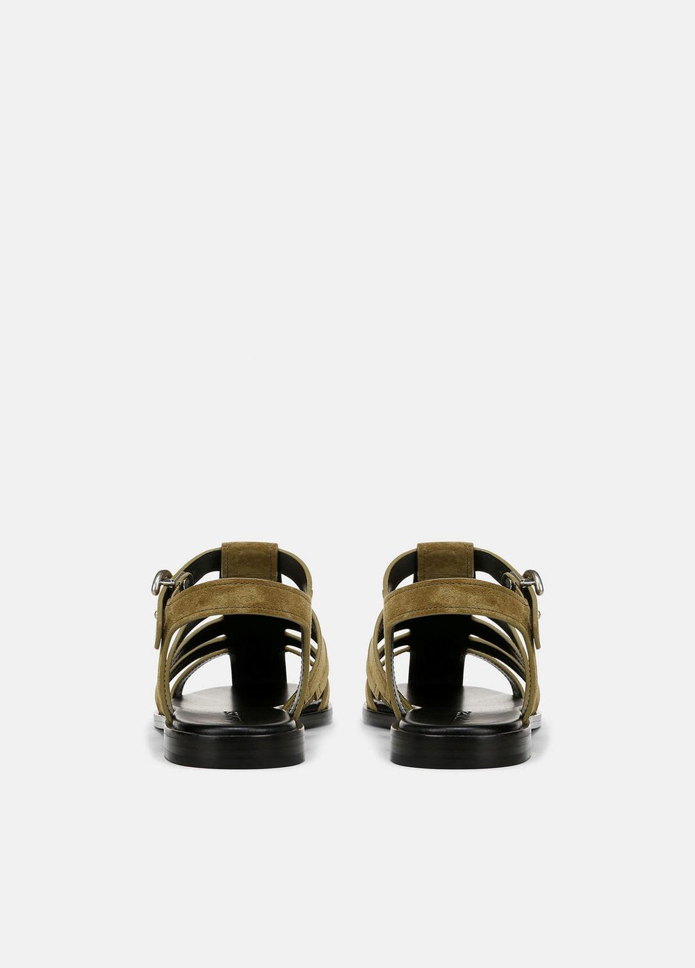 Melina Suede Fisherman Sandal in Shoes - OLIVE WOOD | VINCE Sale