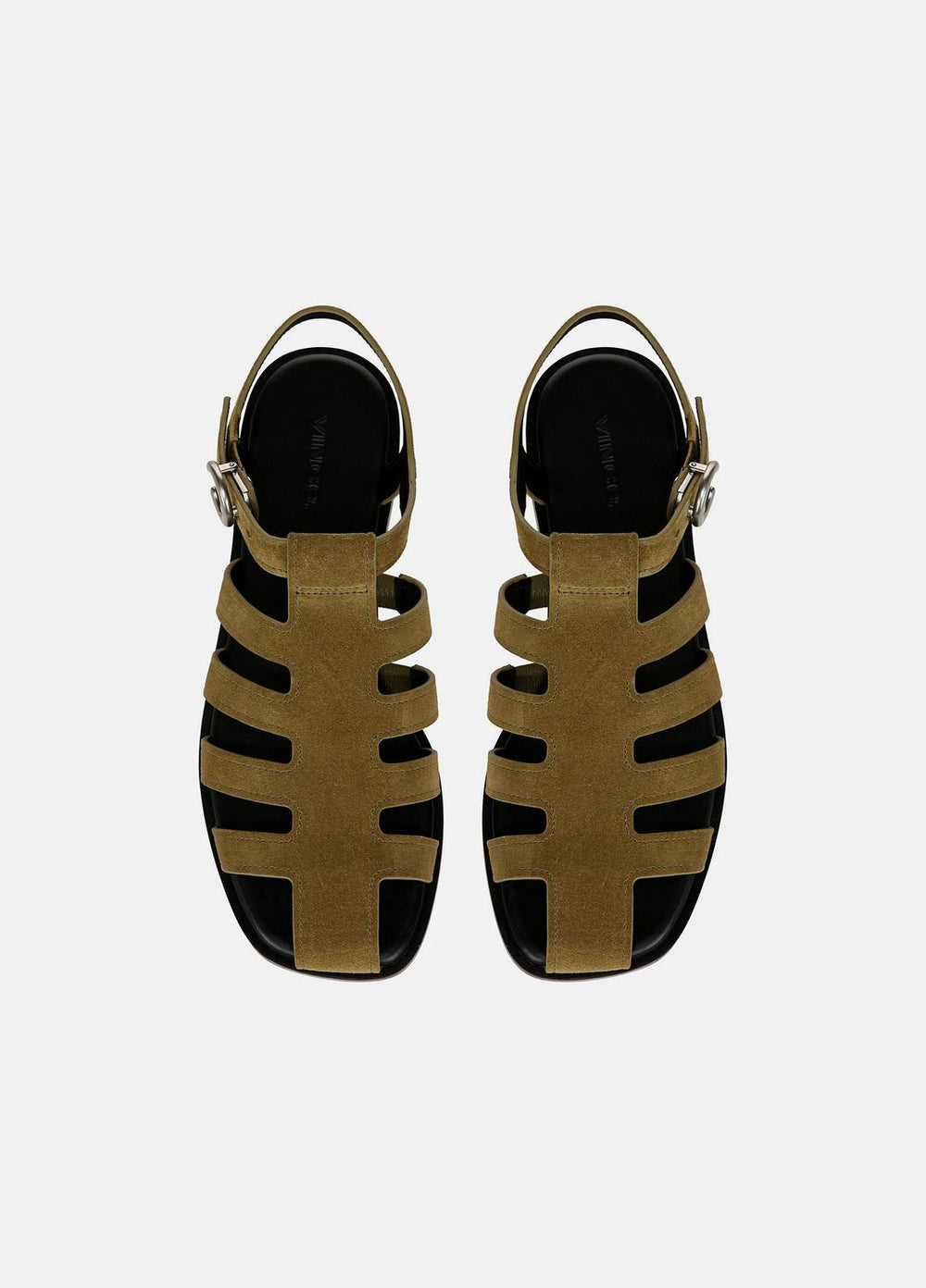 Melina Suede Fisherman Sandal in Shoes - OLIVE WOOD | VINCE Sale