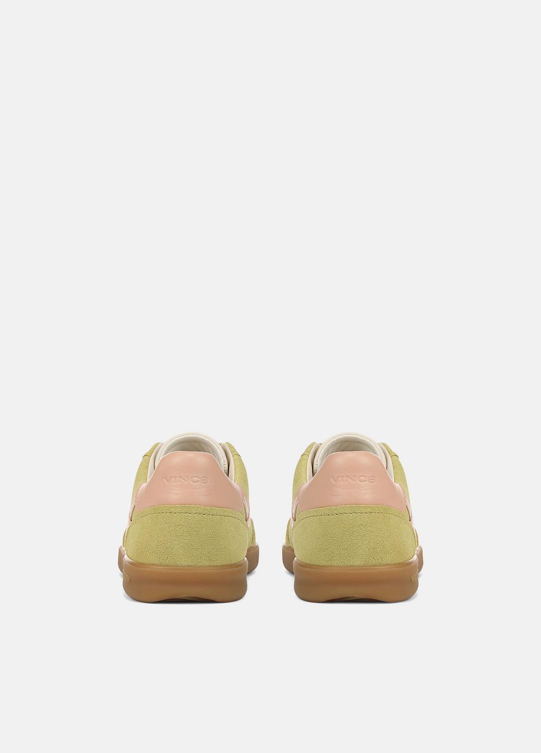 Oasis Suede & Leather Sneaker in Shoes - DRIED CITRUS/LOTUS BLUSH | VINCE Sale