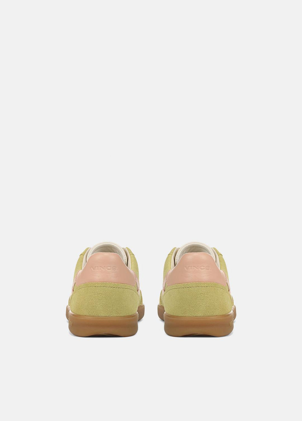 Oasis Suede & Leather Sneaker in Shoes - DRIED CITRUS/LOTUS BLUSH | VINCE Sale